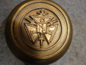 Antique Entry Knob by Knights of Pythias
