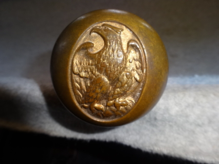 Antique American Eagle Knob by Yale & Town