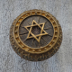Antique Star of David Entry Doorknob