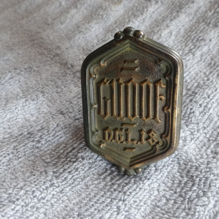 Original Masonic Entry Knob by Yale