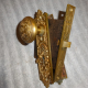 Antique Door Lock Set by PF Corbin