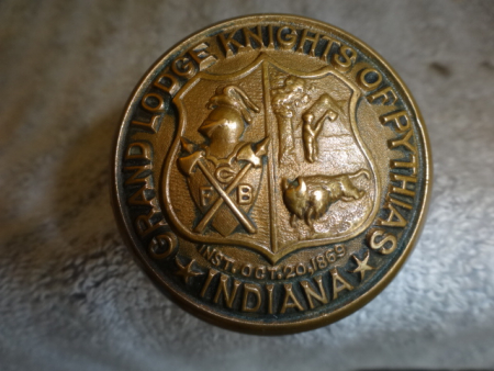 Original Masonic Door Knob by Yale & Town