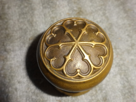 Antique Gothic Door Knob by Corbin