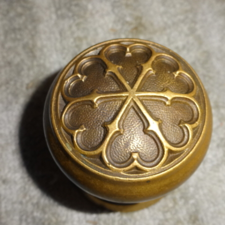 Antique Gothic Door Knob by Corbin