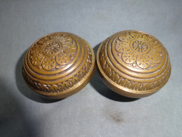 Antique Bronze Doorknobs by Nashua
