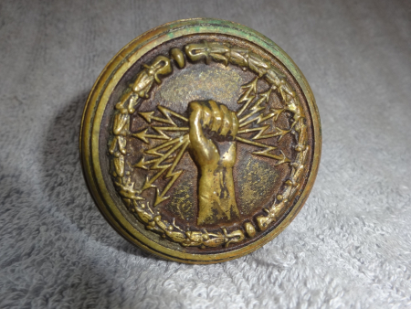 Antique Fist Knob with Chicago Shank.