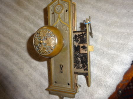 Antique Gothic Door Set