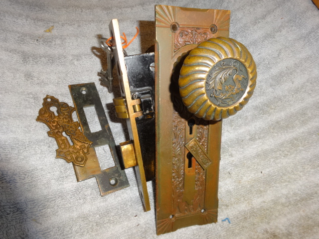 Antique Entry Set by Corbin