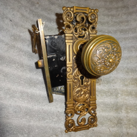 Figural Door Set by Nashua Lock Co.