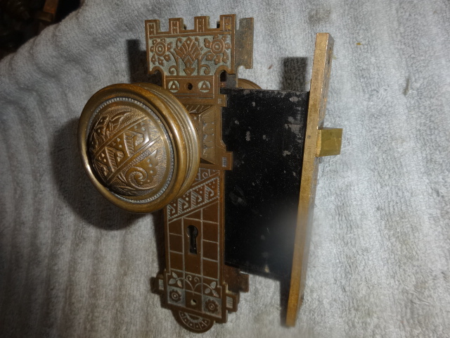 Antique Passage Door Lock Set