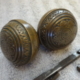 Set of Victorian Style Door Knobs by Nashua