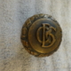 Old Emblematic Door Knob by Yale & Town