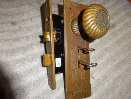 Antique Entry Set by Corbin