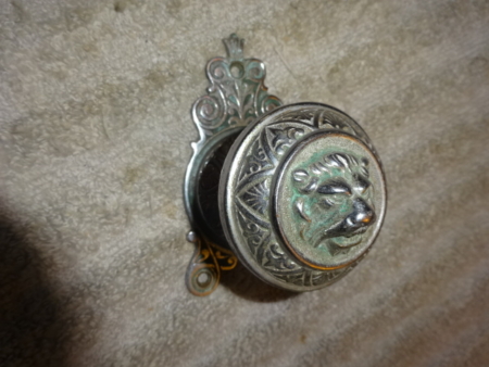 Original Lion Door Knob by Hopkins & Dickenson