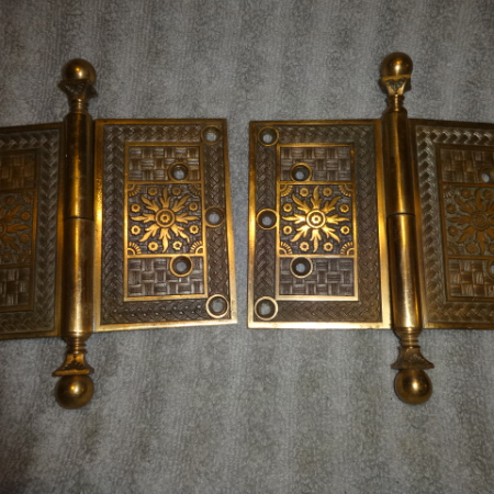 Victorian Door Hinges by Hopkins & Dickenson
