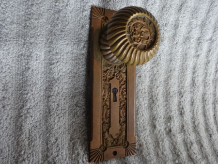 Figural Entry Door Knob by P.F.Corbin