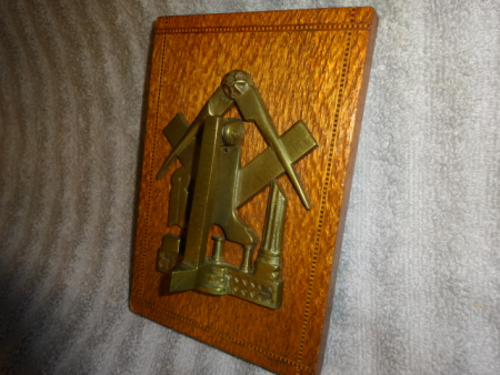 Antique Masonic Door Knocker