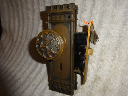 Antique Passage Door Set by Corbin