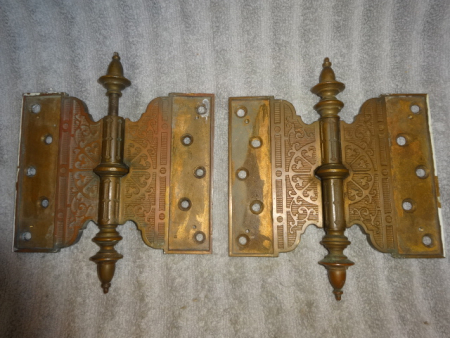 Original Bronze Door Hinges by Corbin