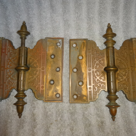 Original Bronze Door Hinges by Corbin