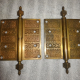 Original Bronze Door Hinges by Corbin