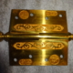 Original Gold Plated Over Bronze Door Hinge