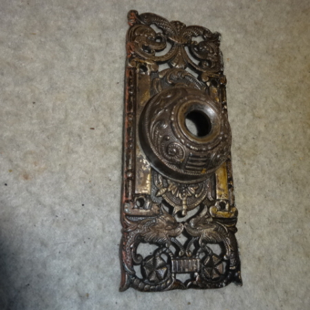 Antique Doorbell Buzzer Plate By Penn Hardware