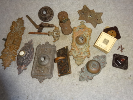 Antique Doorbell Parts