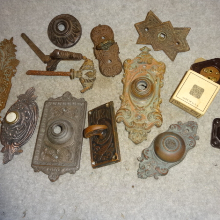 Antique Doorbell Parts