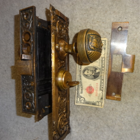 Antique Entry Lock Set by Reading Hardware