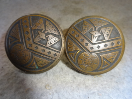 Antique Passage Knobs by Norwich Lock Co.