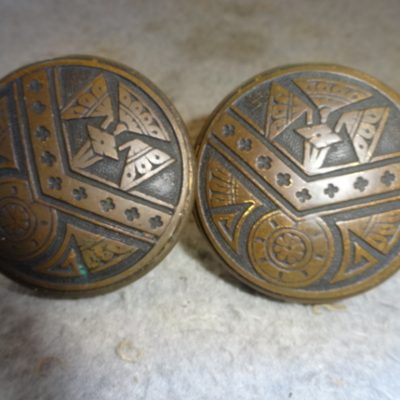 Antique Passage Knobs by Norwich Lock Co.