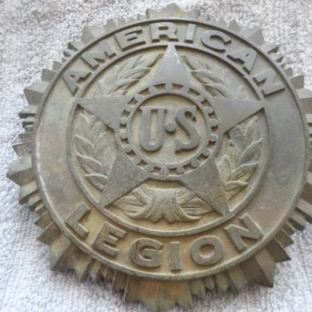 Large American Legion Plaque