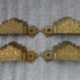 Antique Bronze Bin Pulls