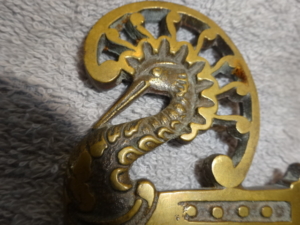 Antique Bronze Figural Hook