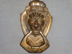Antique Lion Door Knocker