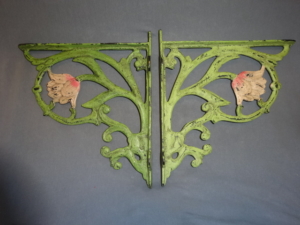 Art Nouveau Shelf Brackets