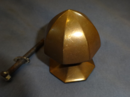 Rare Octagon Center Door Pull