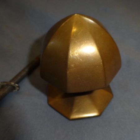 Rare Octagon Center Door Pull