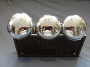 Original Mercury Glass Door Knobs