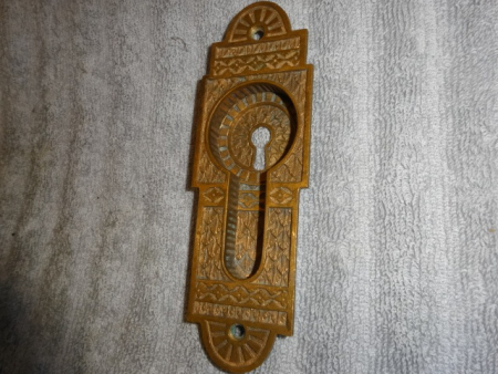 Antique Pocket Door Plate