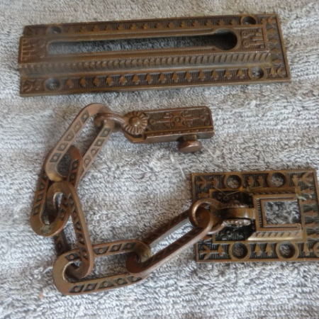 Original Chain Lock For Inside of Door