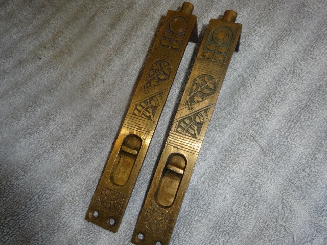 Original Set of Flush Bolts by Nashua