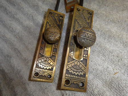 Original Set of Flush Bolts by Branford