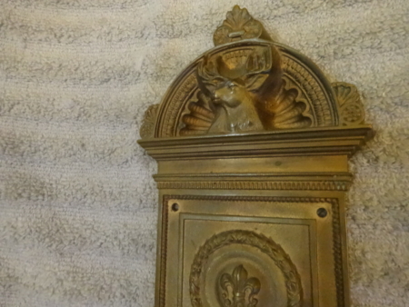 Original Masonic Lodge Push Plate