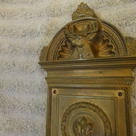 Original Masonic Lodge Push Plate