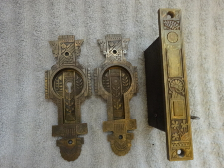 Antique Pocket Door Set by Nashua