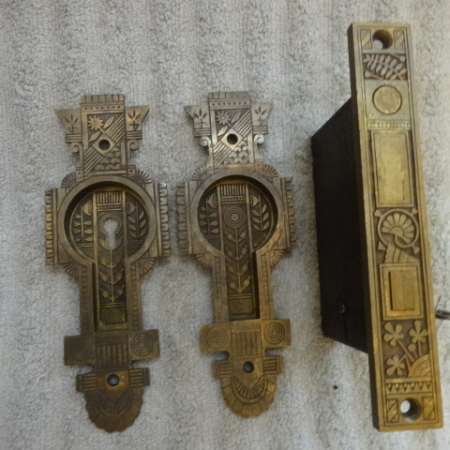 Antique Pocket Door Set by Nashua