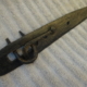 Original Hand Forged Primitive Cast Iron Barn Door Hasp Latch
