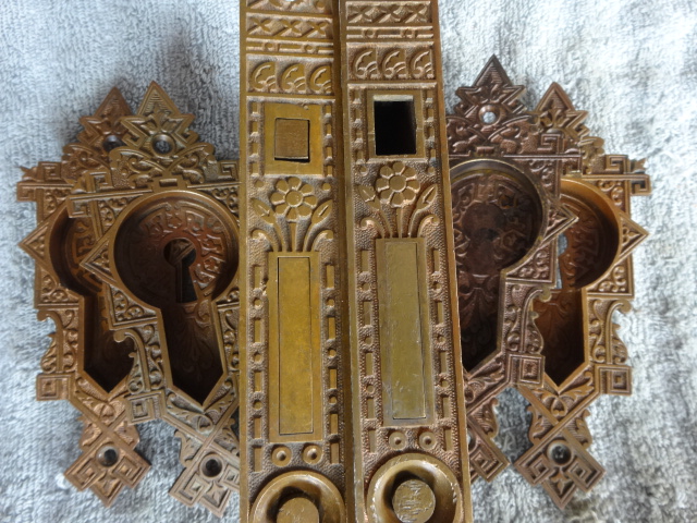 Antique Pocket Door Set